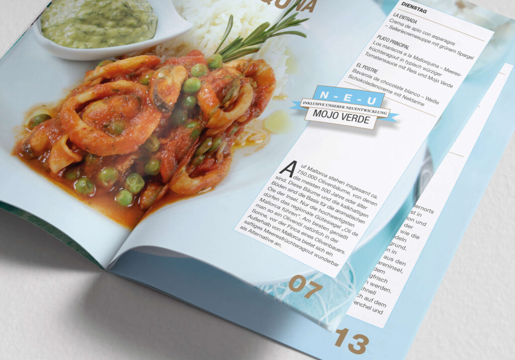 Gestaltung von Kampagnen inklusive Food-Fotografie